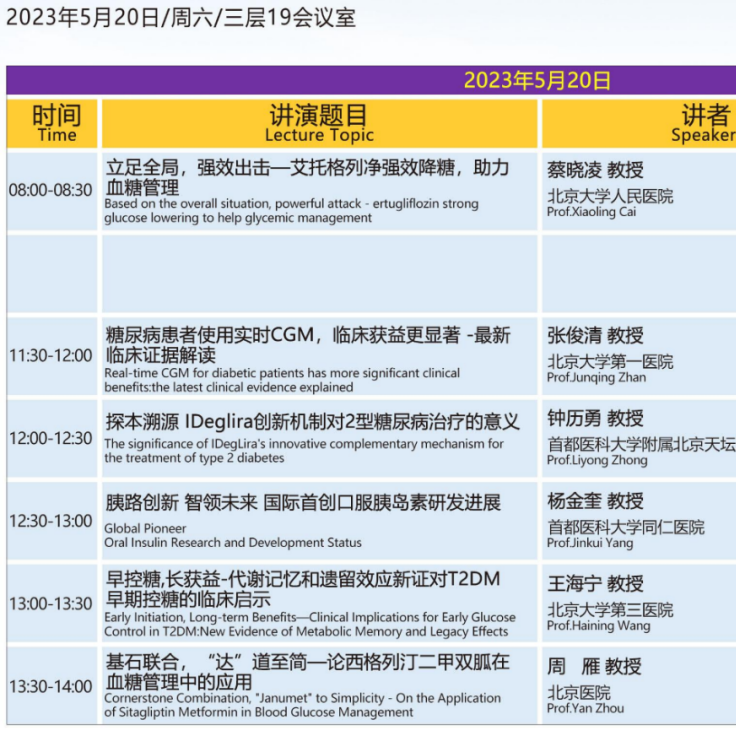 相约北京！2023北大糖尿病论坛即将开幕~